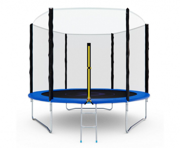 Батут с сеткой DFC Pelpo 10ft с лестницей, Blue