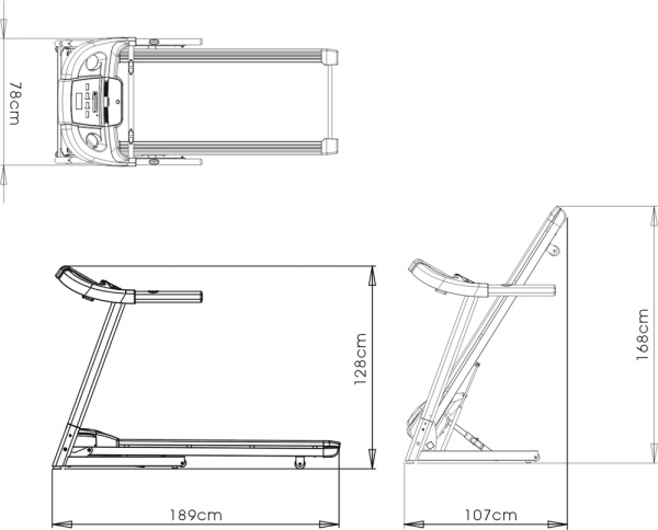 Беговая дорожка AeroFIT Maxfit 22