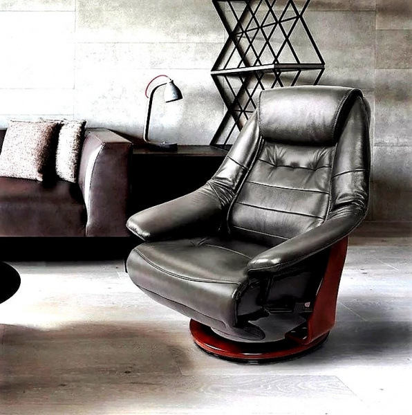Массажное кресло Recliner Relax Concord Electro темно-серый