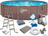 Каркасный бассейн Summer Escapes круглый 488х132 см (комплект), Р20-1652-S