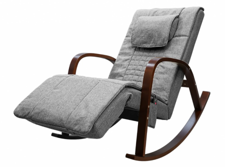 Массажное кресло качалка Fujimo F2002 МСX Time2Chill Grey (Tailor 7) Вишня