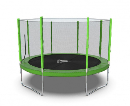 Батут DFC Trampoline Fitness 12FT-TR-LG с сеткой