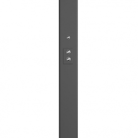 Баскетбольная стойка стационарная Unix Line B-Stand-PC 72"x42" R45 H230-305 см