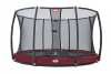 Батут Berg Elite+ InGround 430 (красный) с защитной сеткой T-series