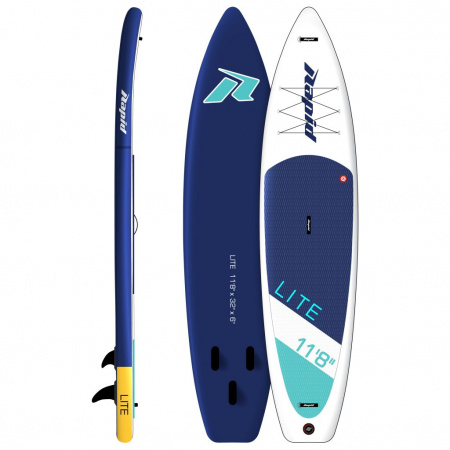 Надувная Sup доска 2021 Isup Rapid Lite 11'8" X 32" X 6" с веслом
