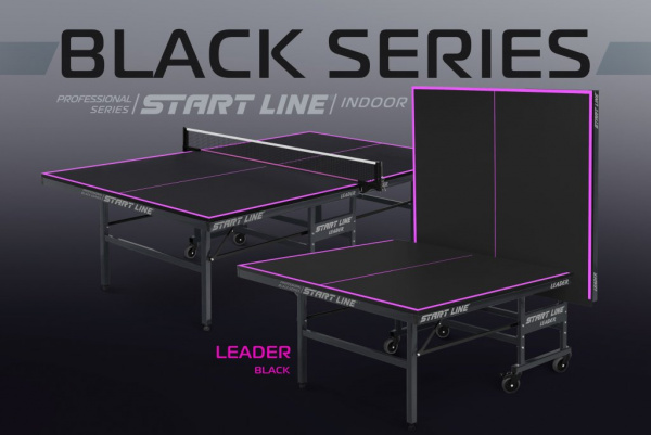 Стол теннисный Start Line Leader Black