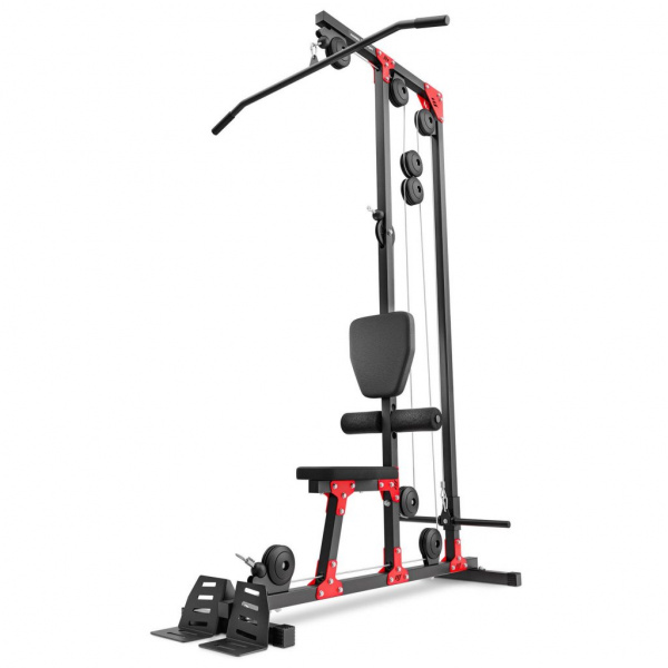 Тяга верхняя / горизонтальная на свободном весе Marbo Sport MH-W106 2.0