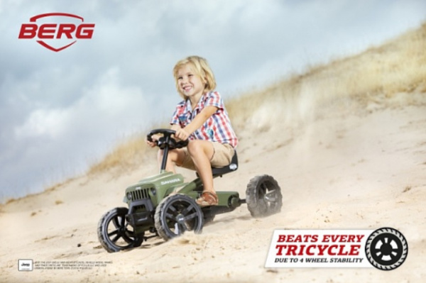 Веломобиль Berg Jeep Buzzy Sahara