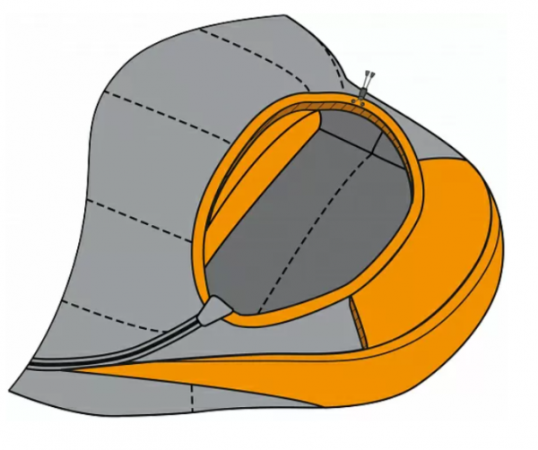 Спальник Mountain Equipment Nova II Long Cosmos/Blaze