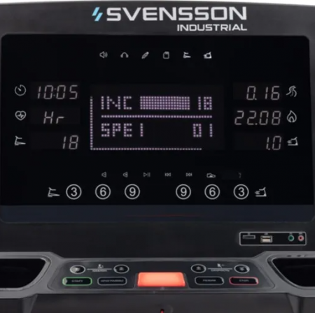 Беговая дорожка профессиональная Svensson Industrial Techart