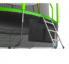 Батут с внутренней сеткой Evo Jump Cosmo 12ft (Green) + нижняя сеть