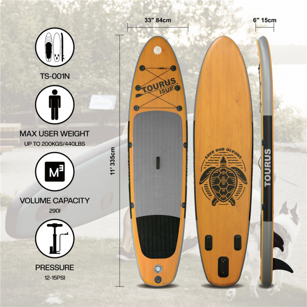 Сапборд Tourus Wood 11