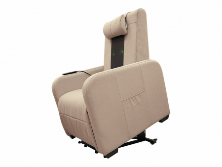 Массажное кресло реклайнер Fujimo Lift Сhair Synergy F3005 FLF Ваниль (Sakura 4)