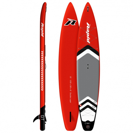Надувная Sup доска 2021 Isup Rapid Gt Red 12'6" X 28" X 6" без весла