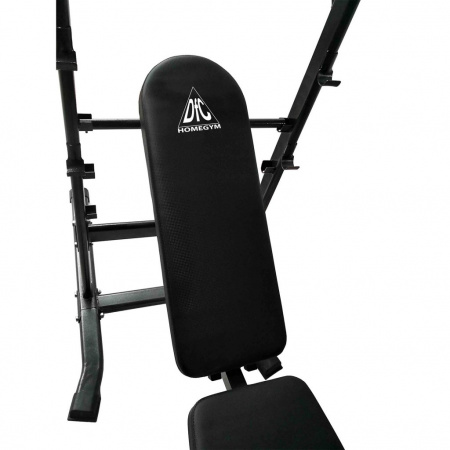 Турник - брусья со скамьей и опциями DFC Power Tower G010