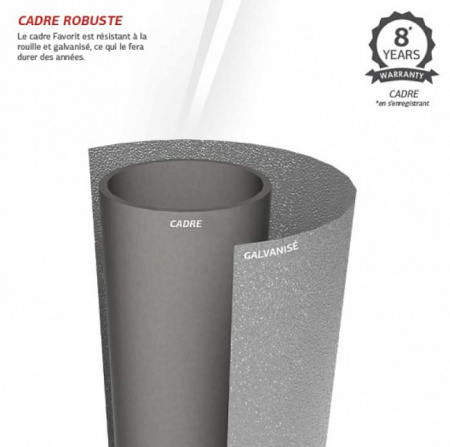Батут BERG Favorit Regular 330 Green + защитная сетка Comfort