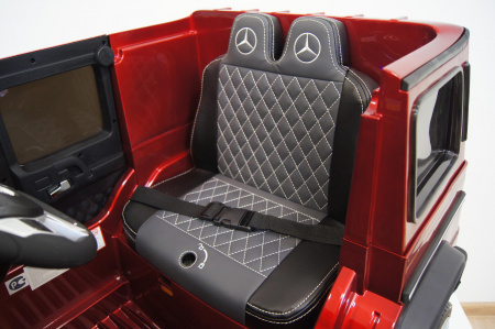 Электромобиль Mercedes Benz G65 AMG Вишневый глянец