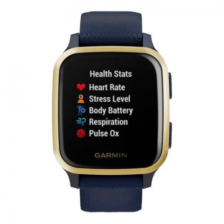 Часы для спорта Garmin Venu Sq Music Navy Blue