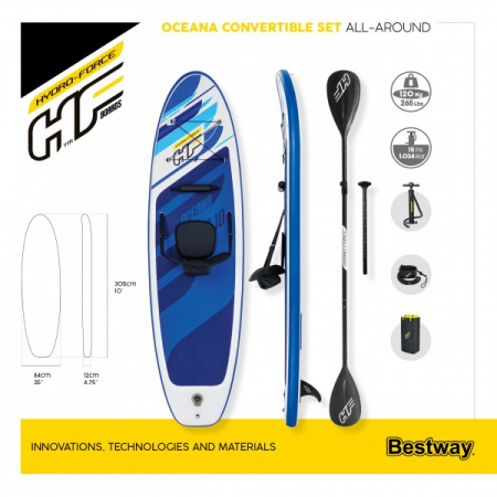 Sup-доска-каяк Bestway 65350 BW "Oceana"