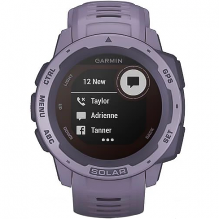 Часы для спорта Garmin Instinct Solar Orchid
