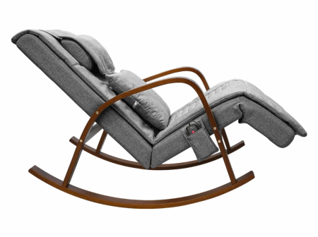 Массажное кресло качалка Fujimo F2002 МСX Time2Chill Grey (Tailor 7) Вишня
