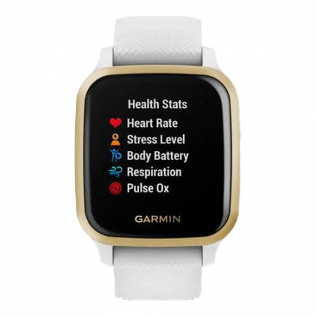 Часы для спорта Garmin Venu Sq White Gold