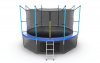 Батут с внутренней сеткой Evo Jump Internal 12ft (Blue) + нижняя сеть