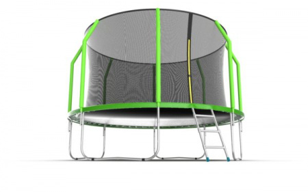 Батут с внутренней сеткой Evo Jump Cosmo 12ft (Green)