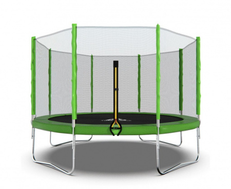 Батут DFC Trampoline Fitness 12FT-TR-LG с сеткой