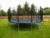 Батут Atlas Sport 435 см (14ft) PRO (усиленные опоры) Blue