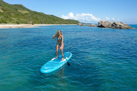 Надувная Sup доска Aquamarina Vapor 10′4" X 31" с веслом