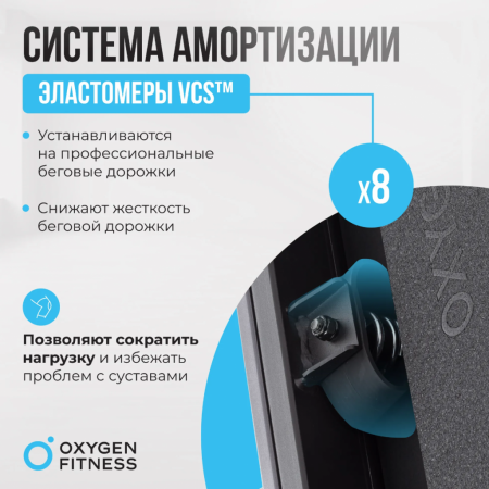Беговая дорожка полукоммерческая Oxygen Fitness Palladium TFT Pro