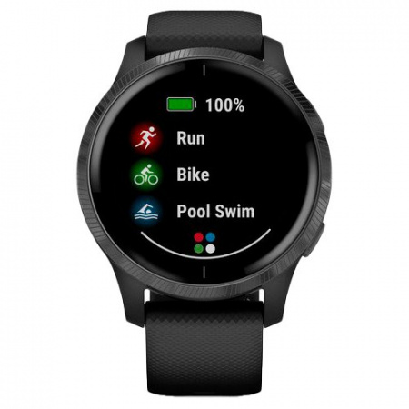 Часы для спорта Garmin Venu Slate Black