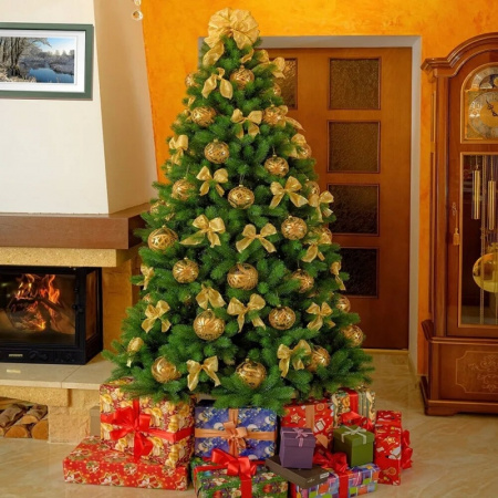 Ель искусственная National Tree Company Зеленая красавица премиум 225 см