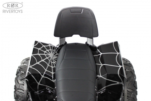 Детский электроквадроцикл A111AA 4WD Черный Spider