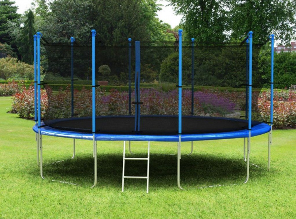 Батут Diamond fitness internal 16 FT (488 см) с защитной сеткой и лестницей