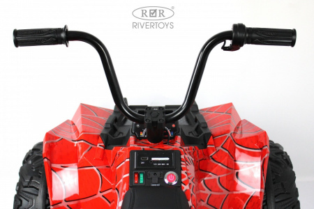 Детский электроквадроцикл A111AA 4WD Красный Spider