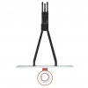 Баскетбольная стойка стационарная Unix Line B-Stand-PC 72"x42" R45 H230-305 см