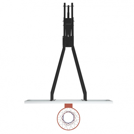 Баскетбольная стойка стационарная Unix Line B-Stand-PC 72"x42" R45 H230-305 см
