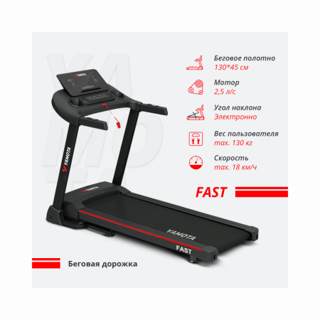 Беговая дорожка Yamota Fast