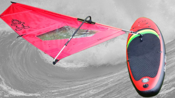 Надувная Sup доска Hiken Water Wind Sup Red 10'8" X 32"