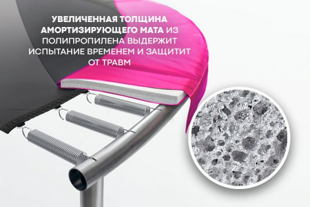 Батут Hasttings Classic Game Pink (3,05 м)