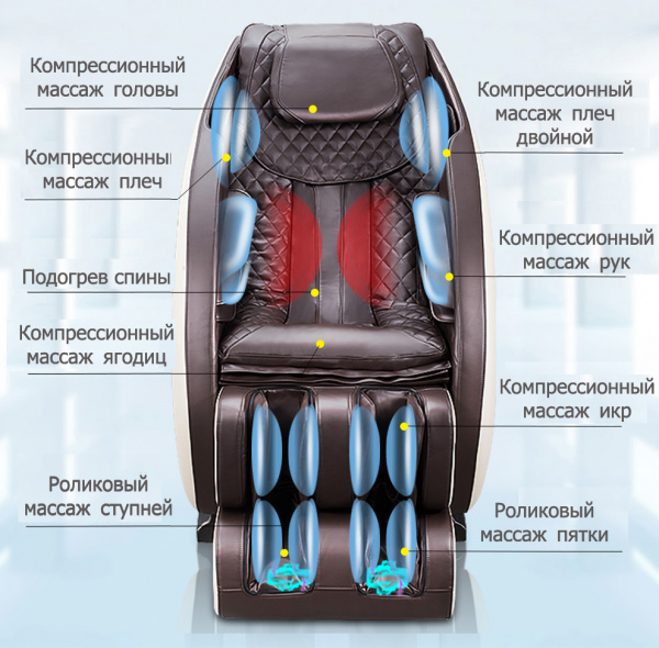 Массажное кресло National S