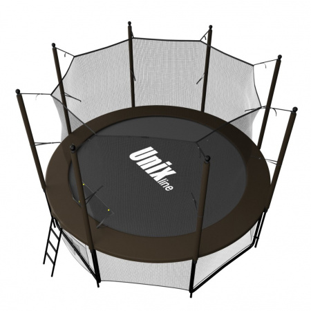 Батут Unix line 8 ft Black&Brown (inside)