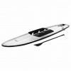 SUP доска Kelpie прозрачная, для сёрфинга, 312х85х13 см