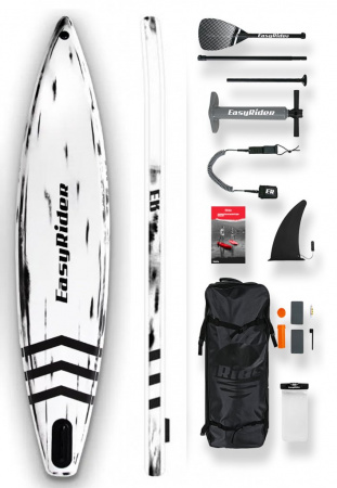 Надувная Sup доска Easy Rider White Fury 12'6" X 30"