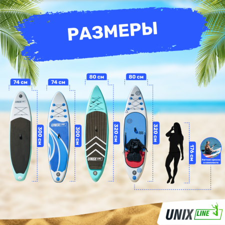 Sup-борд Unix Line Big Wave (320 см)