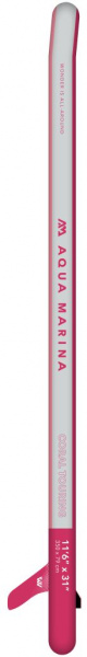 Sup-доска надувная с веслом для туризма Aqua Marina Coral Touring (raspberry) 11'6" S23