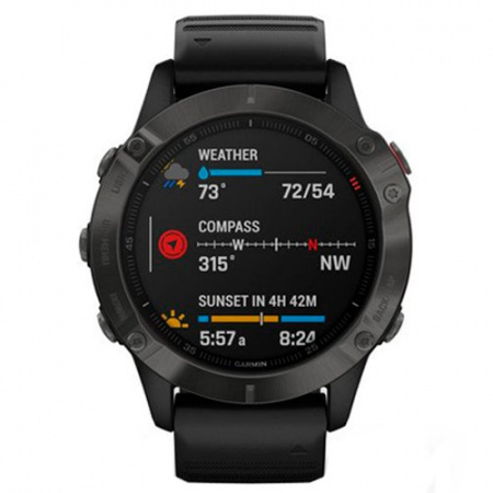 Часы для спорта Garmin Fenix 6 Pro Black