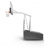 Баскетбольная стойка Unix Line B-Stand-PC 72"x42" R45 H120-305 см